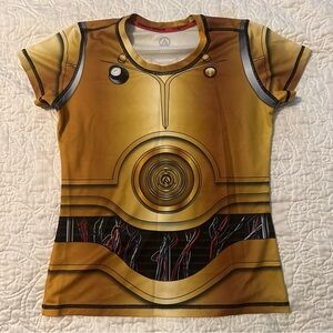 INKnBURN C-3PO Star Wars Short Sleeve Tech Tee